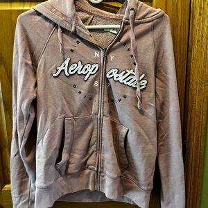 Aeropostale Dusty Rose Zip-Up Jacket